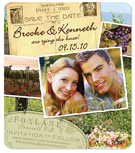 Wine Country Postcard