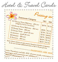 Hotel & Travel Information Cards