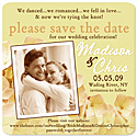 Canary Yellow Hydrangea Save the Date Magnet